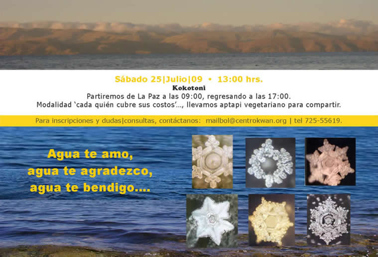Bendici&oacute;n Agua Titikaka